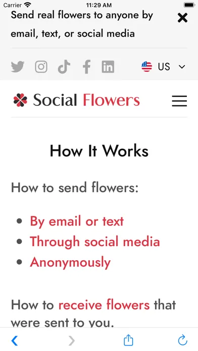 Social Flowers স্ক্রিনশট