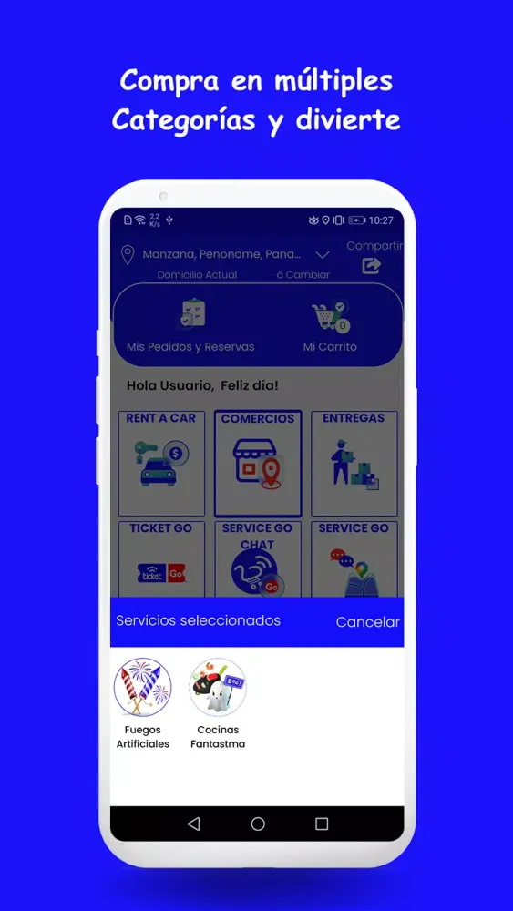 Screenshot di Social Go