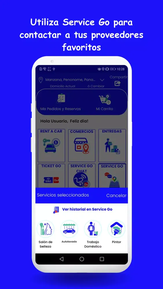 Screenshot di Social Go