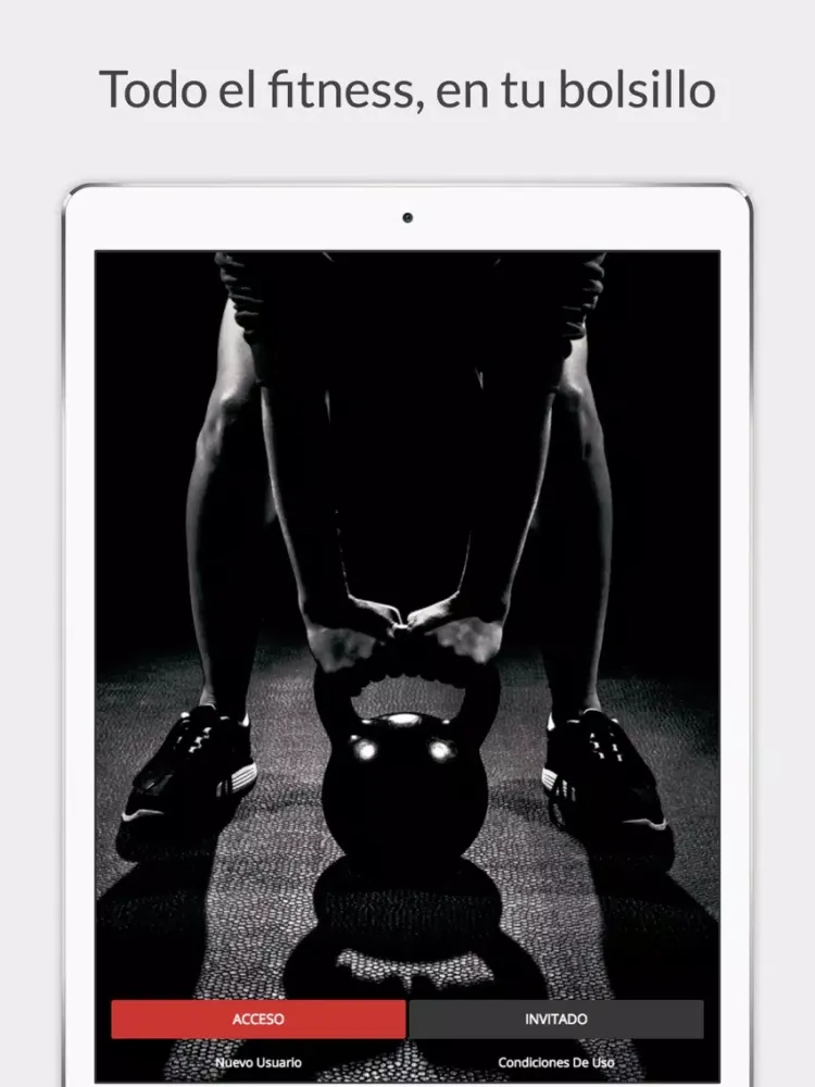 Ảnh chụp màn hình của Mi Coach APP iPad 