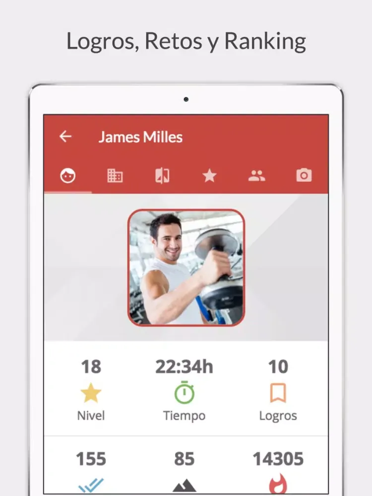 Ảnh chụp màn hình của Mi Coach APP iPad 