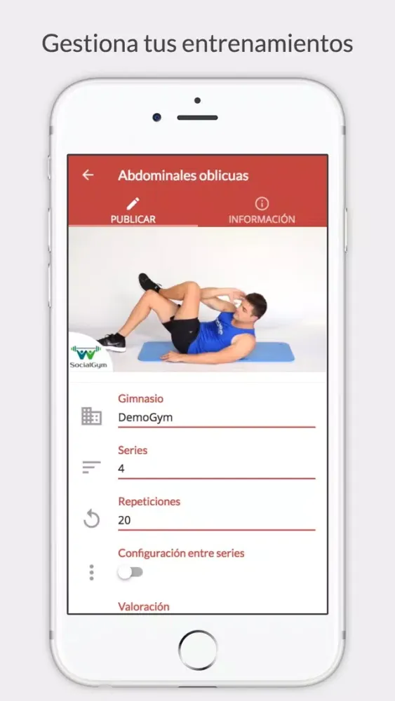 Ảnh chụp màn hình của Mi Coach APP