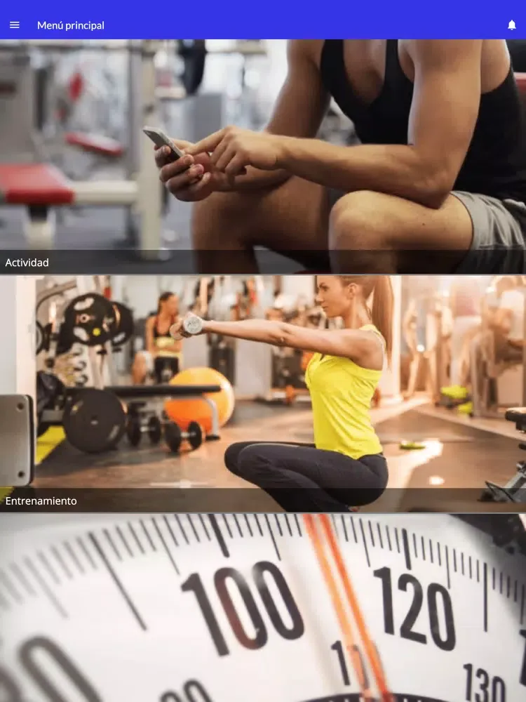 Centro de entrenamiento Wimuv iPad  স্ক্রিনশট