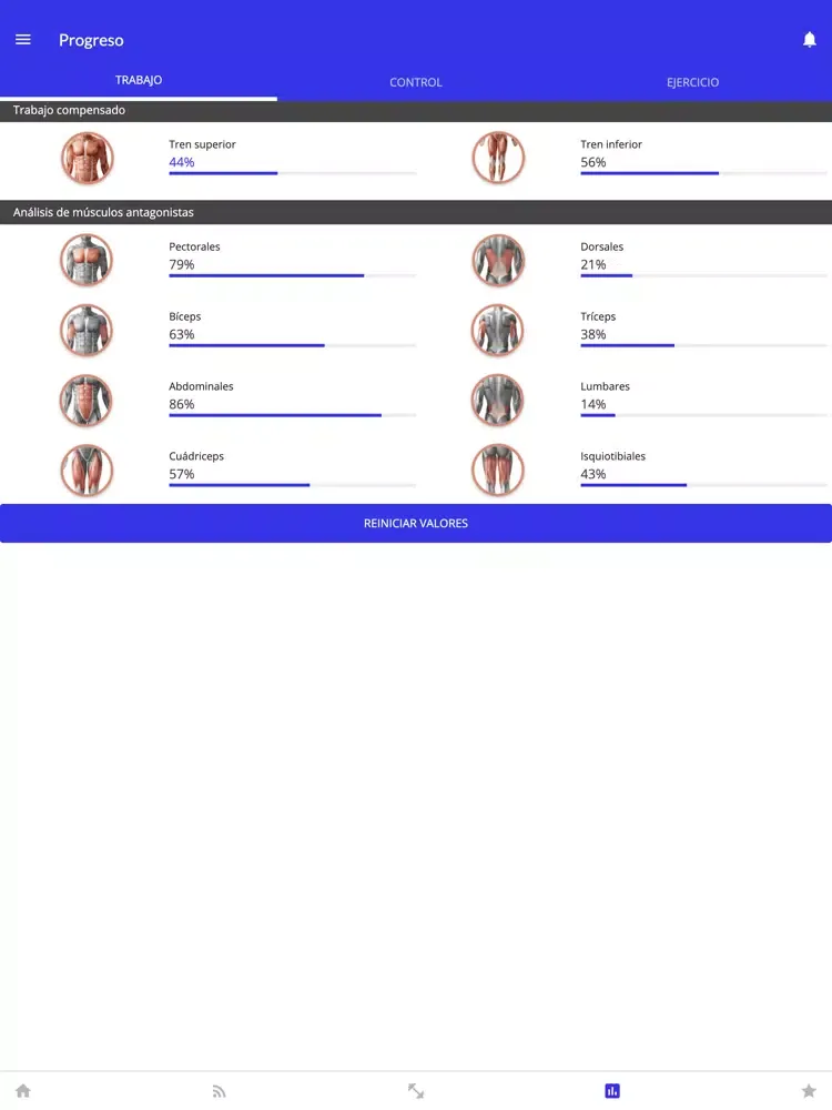 Centro de entrenamiento Wimuv iPad  স্ক্রিনশট