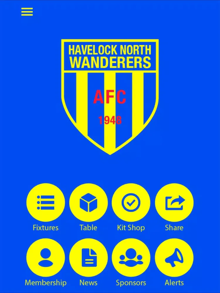 Screenshot di Havelock North Wanderers iPad 