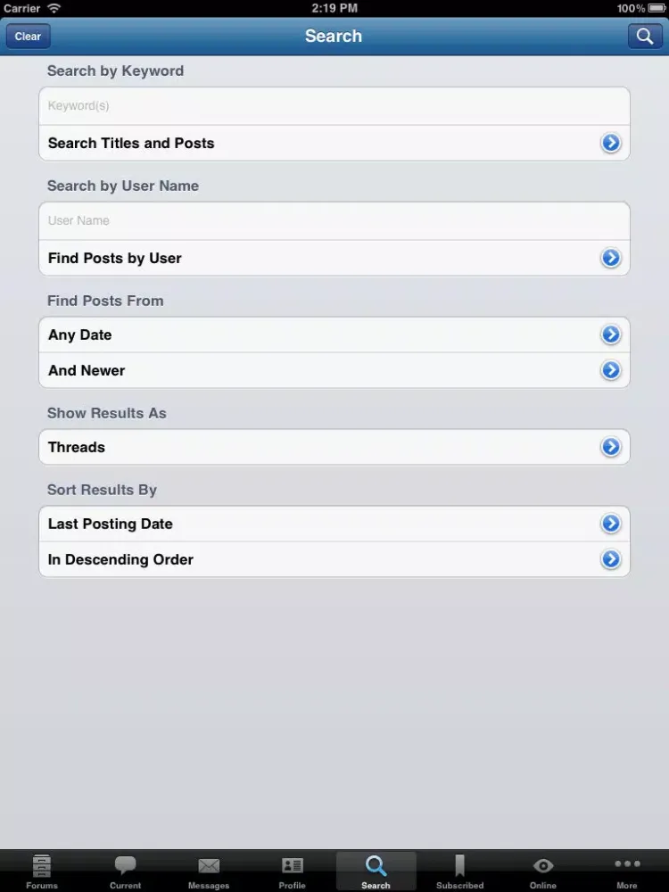 Land Rover Defender Community iPad  سکرین شاٹس