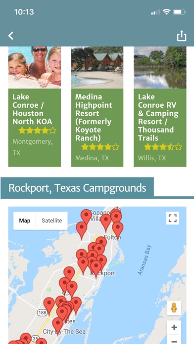 RV Park and Campground Reviews应用截图