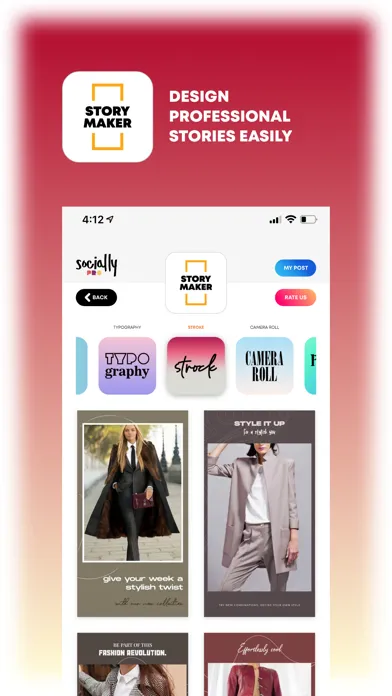 Captures d'écran de Socially Apps