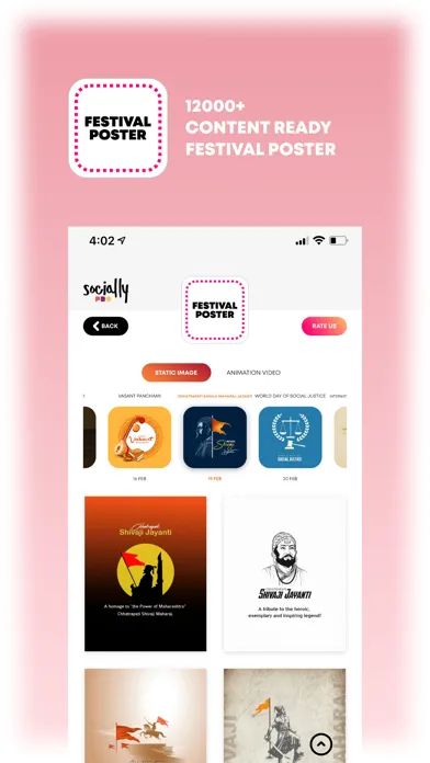 Captures d'écran de Socially Apps