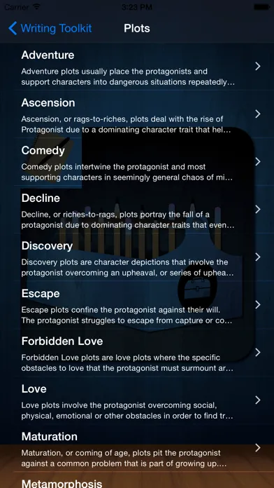 Tangkapan layar Writing Toolkit Lite