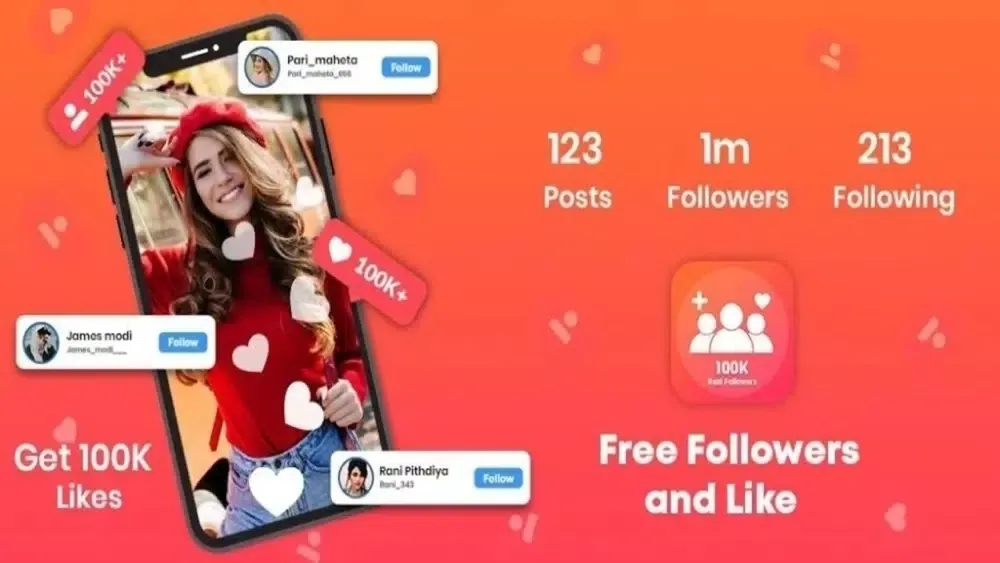 Ảnh chụp màn hình của Followers For Instagram Tags