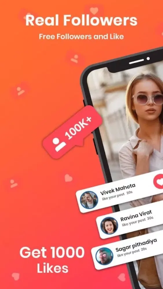 Ảnh chụp màn hình của Followers For Instagram Tags
