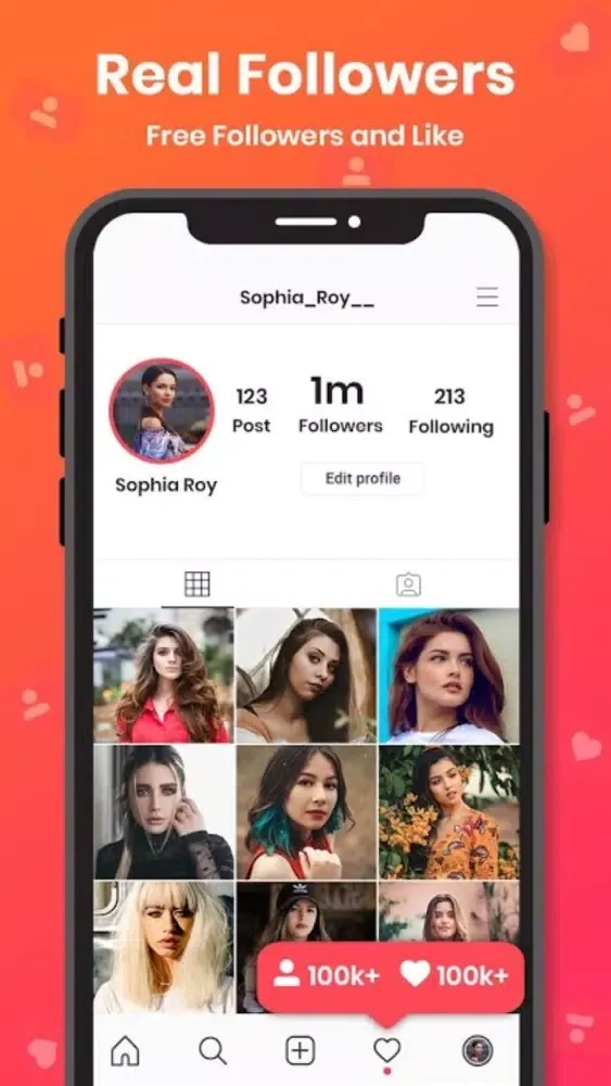 Ảnh chụp màn hình của Followers For Instagram Tags