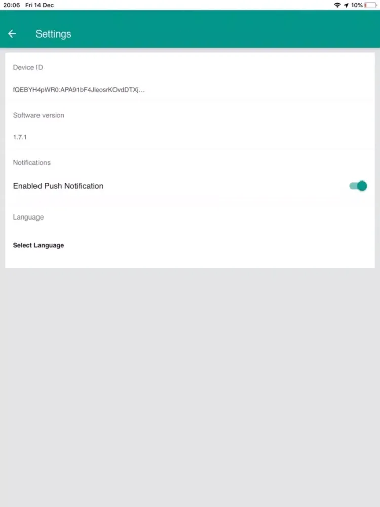 Socialmeals Driver App iPad  スクリーンショット