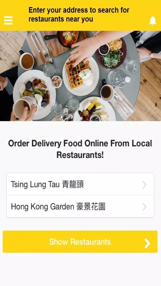 Socialmeals Customer app Screenshots