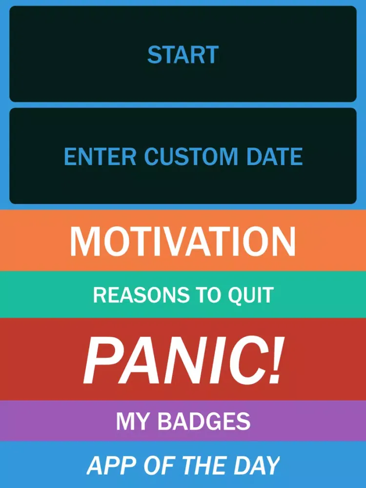 Social Media Addiction Calendar – Join the no Social Media movement, and quit Social Media while you can! iPad Screenshots