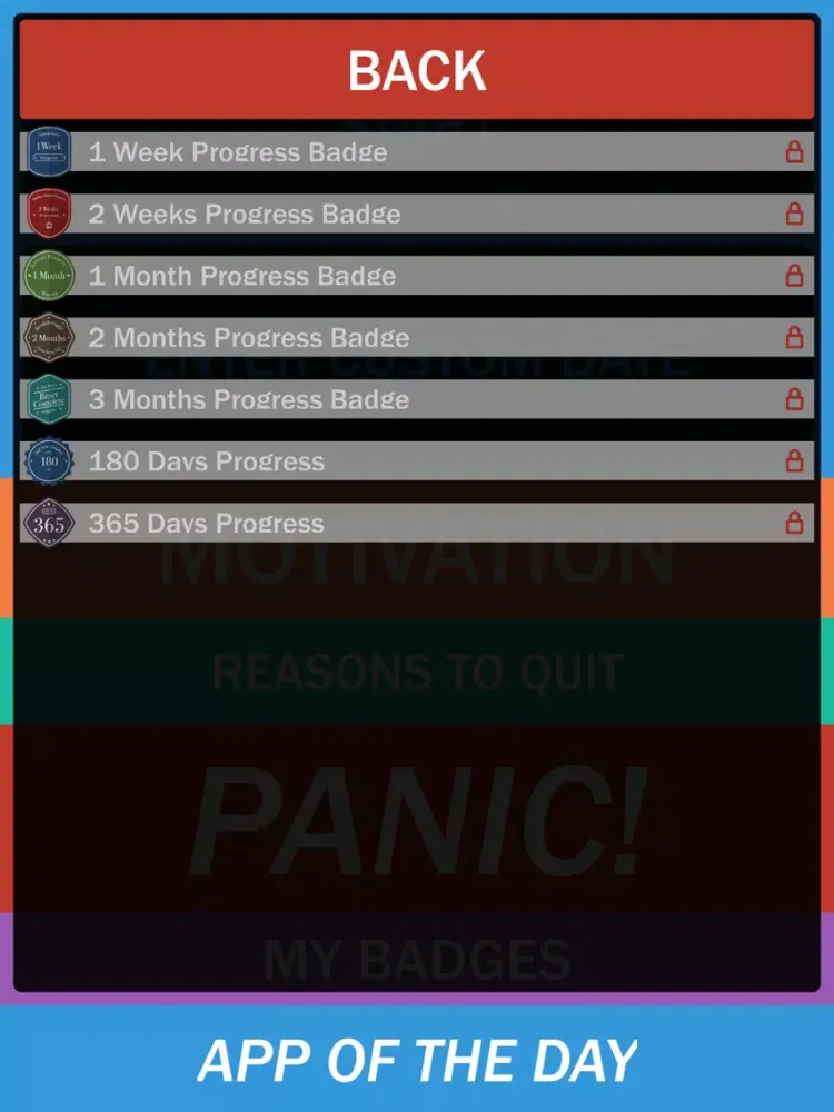 Social Media Addiction Calendar – Join the no Social Media movement, and quit Social Media while you can! iPad Screenshots