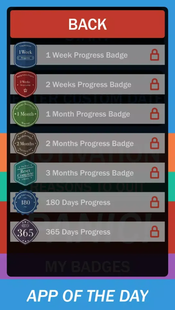 Social Media Addiction Calendar – Join the no Social Media movement, and quit Social Media while you can! Screenshots
