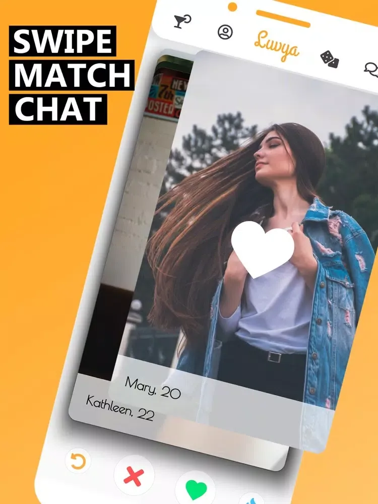 LuvYa - flirt, chat & dates iPad  スクリーンショット