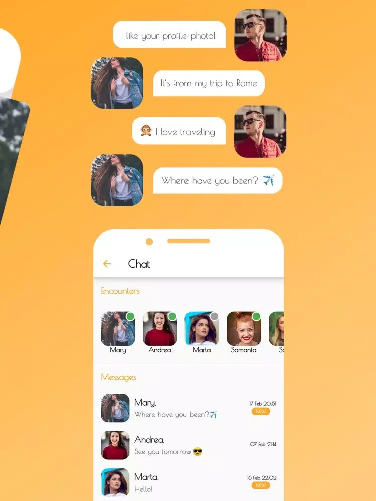 LuvYa - flirt, chat & dates iPad  スクリーンショット