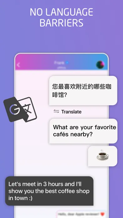 Captures d'écran de TRANSLOVE - Transgender Dating
