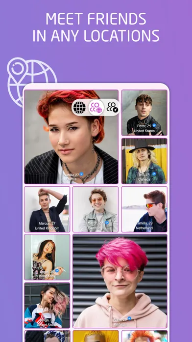 Captures d'écran de TRANSLOVE - Transgender Dating