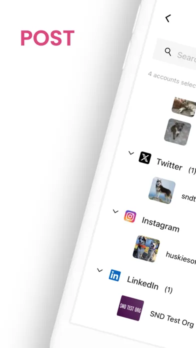 Capturas de tela do SND Post - Social News Desk