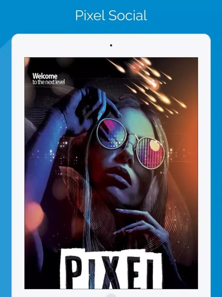 Pixel Social iPad 应用截图