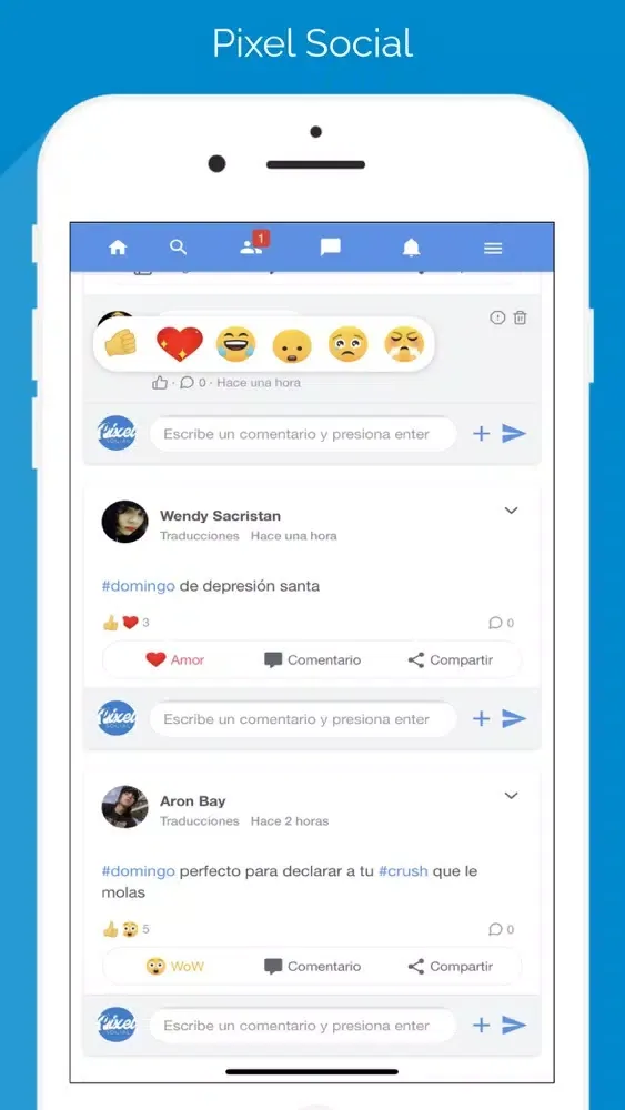 Pixel Social应用截图