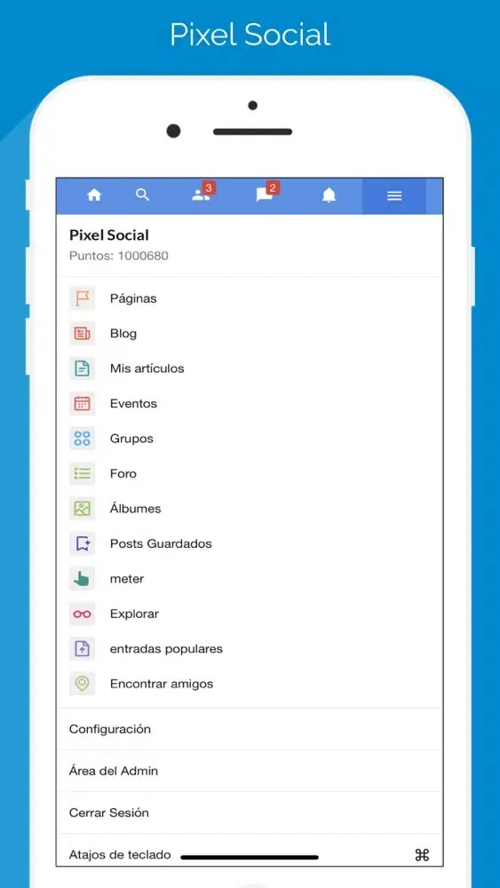 Pixel Social应用截图