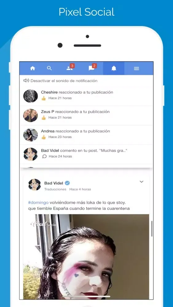 Pixel Social应用截图