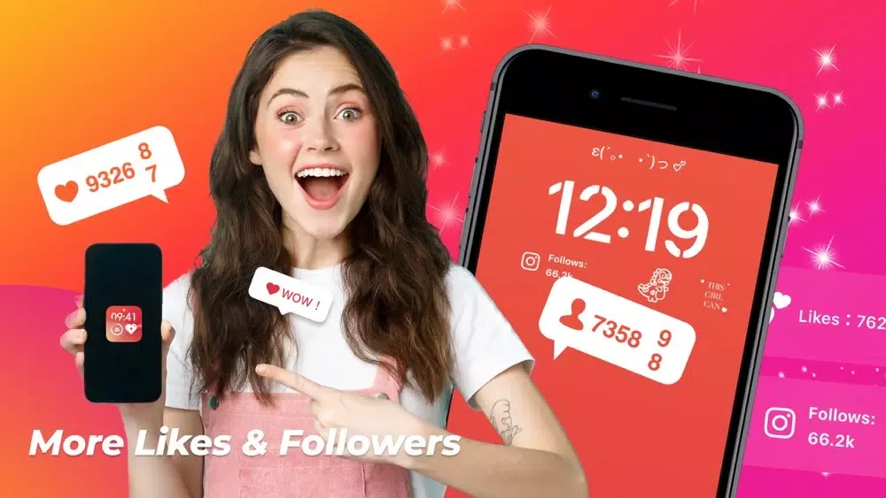 Capturas de tela do SocialPlus - Get Likes Counts