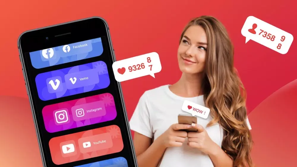 Capturas de tela do SocialPlus - Get Likes Counts