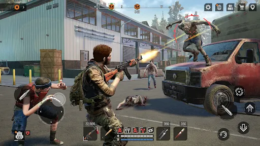 Captures d'écran de Lost Future: Zombie Survival