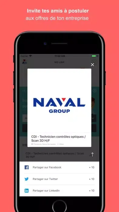 We Link by Naval Group スクリーンショット