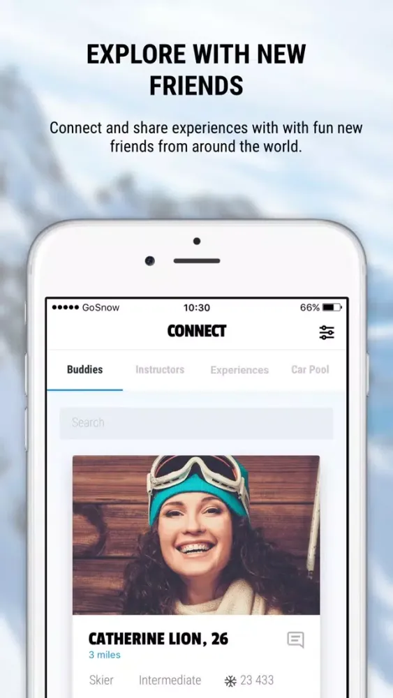 GoSnow: Ski,Snowboard,Lessons应用截图