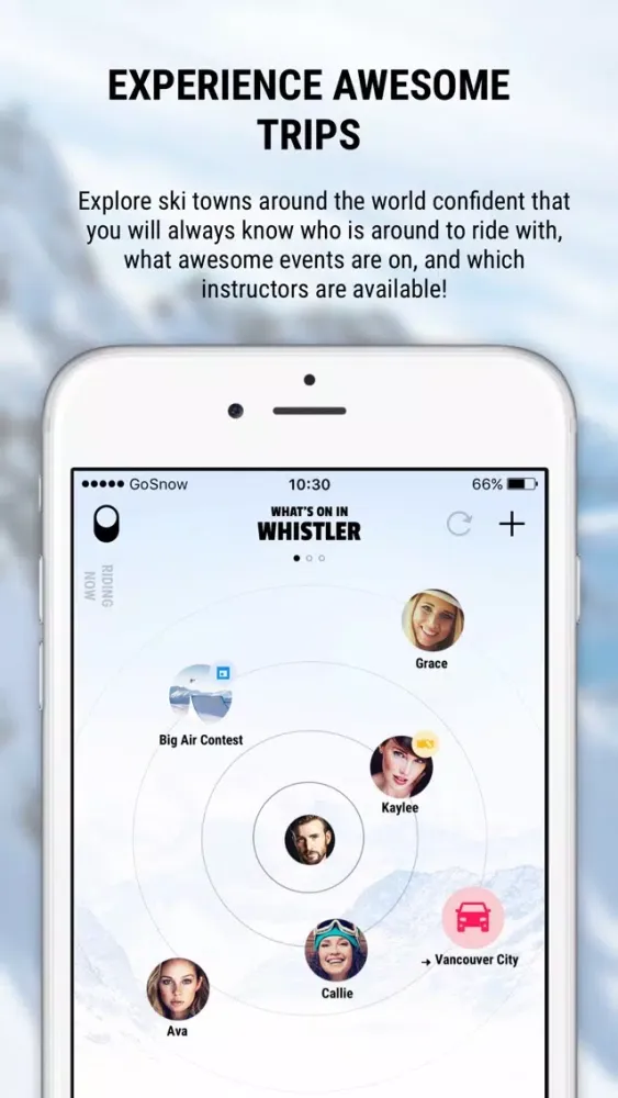 GoSnow: Ski,Snowboard,Lessons应用截图