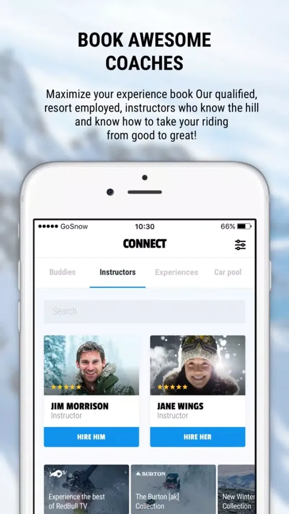 GoSnow: Ski,Snowboard,Lessons应用截图