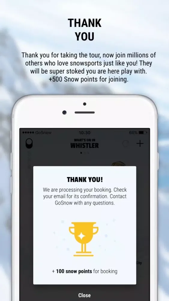 GoSnow: Ski,Snowboard,Lessons应用截图