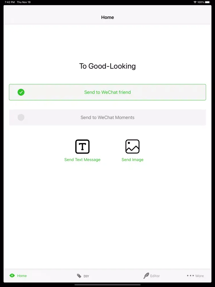 Zrzuty ekranu Good-Looking & Stickers PRO iPad 