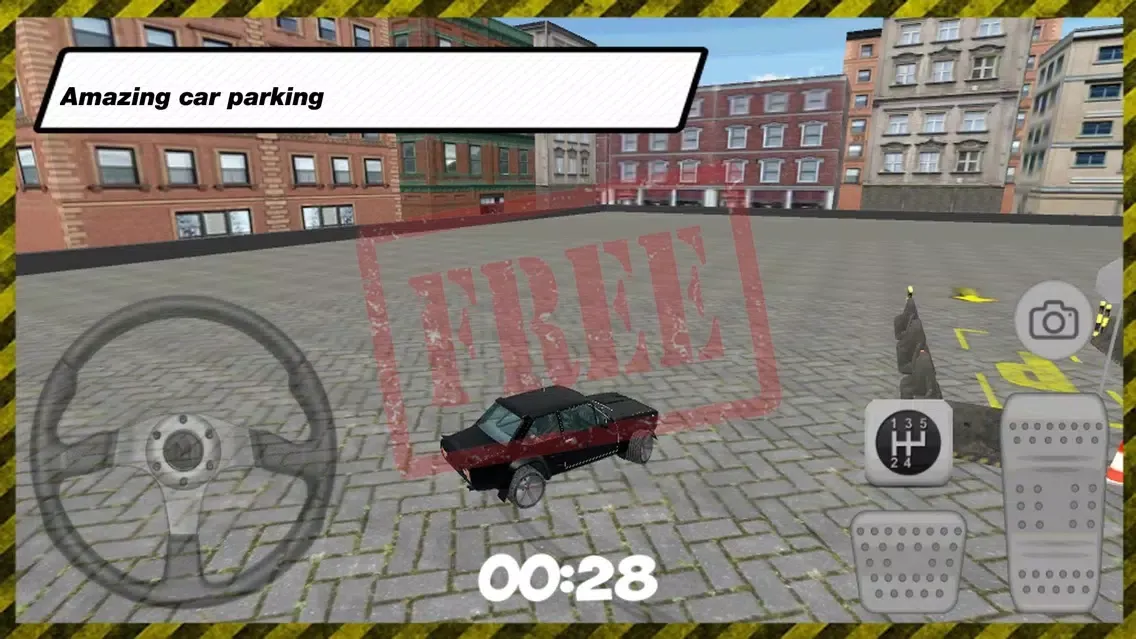 Screenshot di car parking game - antique car parking game