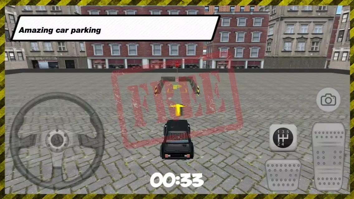 Screenshot di car parking game - antique car parking game