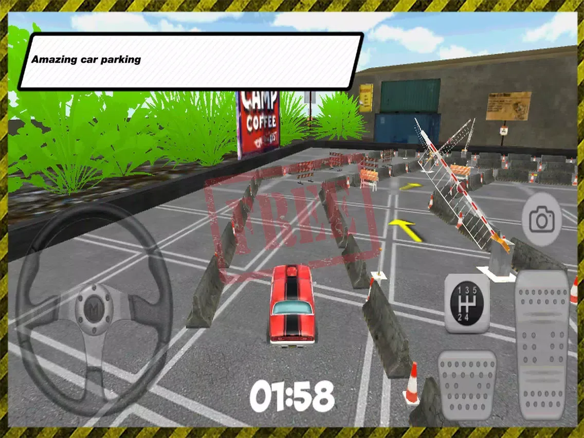 classic car game parking iPad  스크린샷