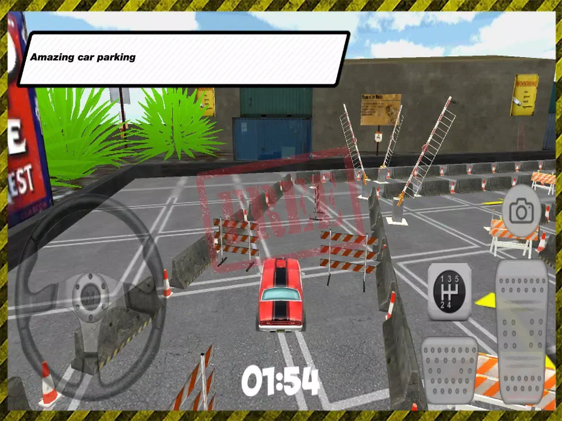 classic car game parking iPad  스크린샷