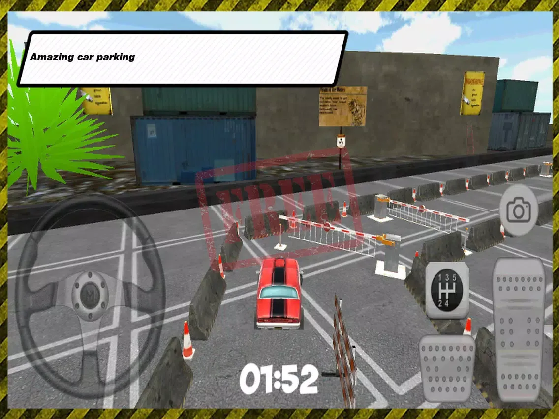 classic car game parking iPad  스크린샷
