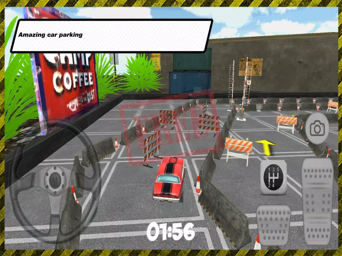 classic car game parking iPad  스크린샷