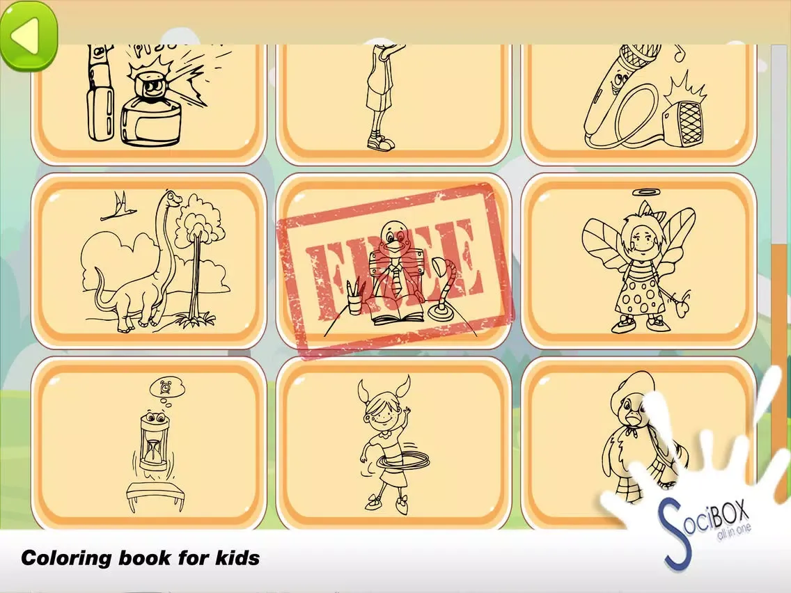 Cock Coloring Book iPad  Ekran Görüntüleri