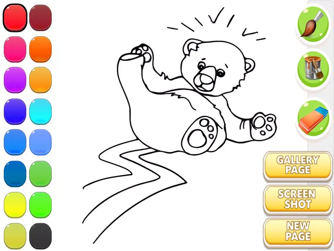 octopus game - octopus coloring iPad  Ekran Görüntüleri