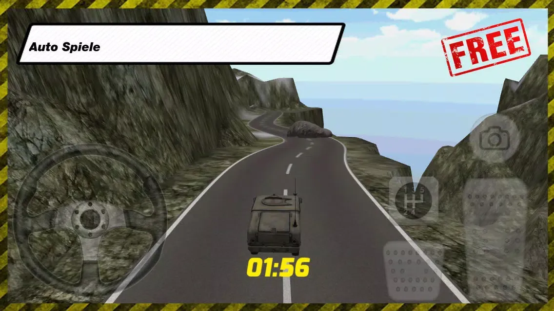 Capturas de tela do Militär LKW Spiele