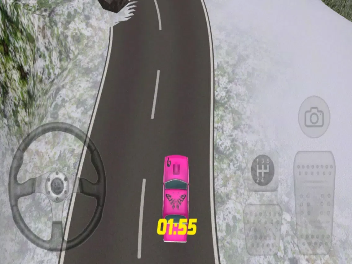 Pink Car Game iPad  سکرین شاٹس